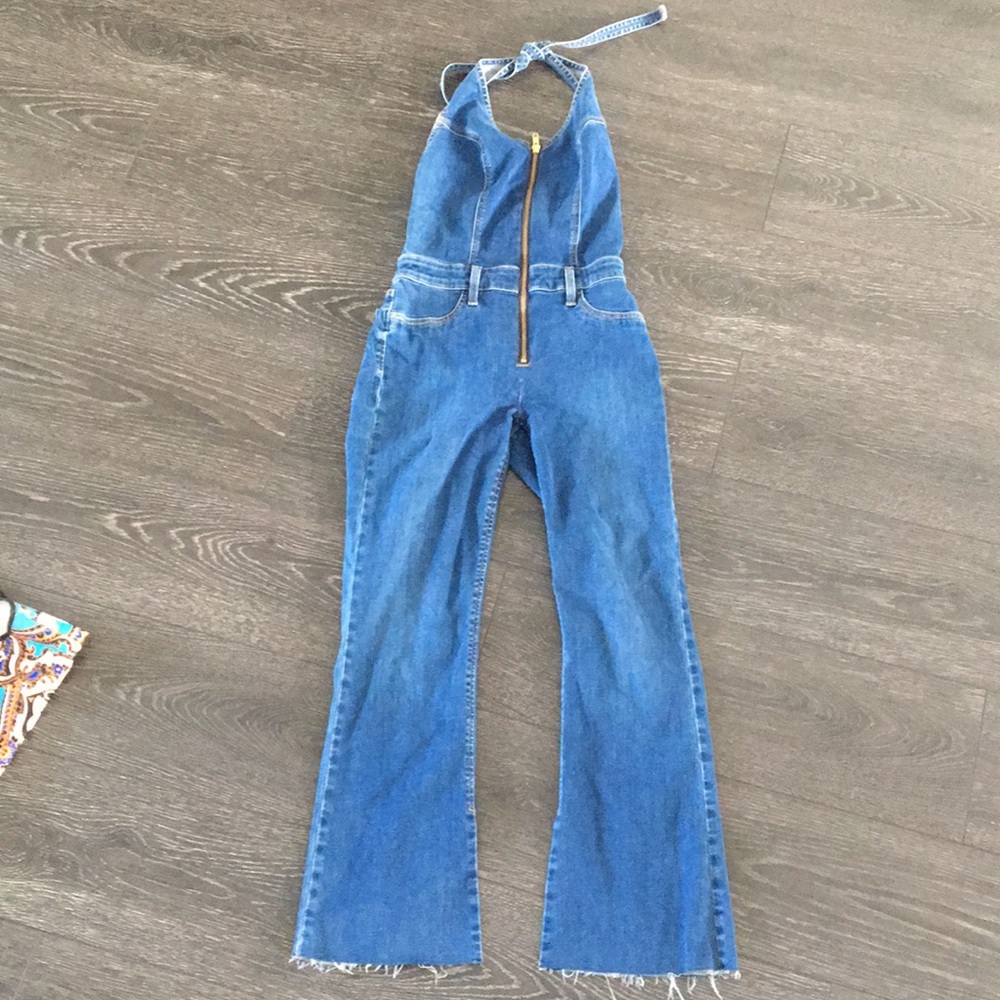 Joes Jean Flare Overalls: Size 26